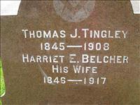 Tingley, Thomas J. and Harriet E. (Belcher)